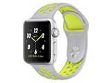 Apple Watch Nike+ 38mm MNYT2J/A [�t���b�g�V���o�[/�{���gNike�X�|�[�c�o���h]