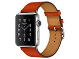 Apple Watch Hermes Series 2 42mm �V���v���g�D�[�� MNUG2J/A [���H�[�E�G�v�\��(�t�[)���U�[�X�g���b�v]