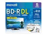 BRV50WPE.5S [BD-R DL 4�{�� 5���g] ���i�摜