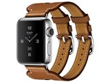 Apple Watch Hermes Series 2 38mm �_�u���o�b�N���E�J�t MQ1P2J/A [���H�[�E�o���j�A(�t�H�[��)���U�[�X�g���b�v] ���i�摜