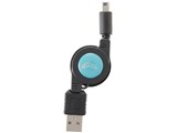 CYBER�EUSB�������[�d�P�[�u��(New 2DS LL�p) CY-N2DLUSMC-BB [�u���b�N×�u���[] ���i�摜