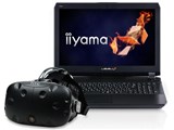 LEVEL-15FX093-i7-RNF-HVR [Windows 10 Home���� VR�w�b�h�}�E���g�f�B�X�v���C�t�����f��] Core i7/8GB������/500GB HDD/GTX 1060