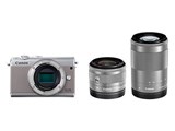 価格.com - CANON EOS M100 ダブルズームキット [グレー] 純正オプション