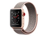 Apple Watch Series 3 GPS+Cellular���f�� 38mm MQKL2J/A [�s���N�T���h�X�|�[�c���[�v] ���i�摜