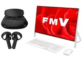 FMV ESPRIMO FH�V���[�Y WF1/B3 KC_WF1B3_A018 MR�w�b�h�Z�b�g�t���ECore i7�E������8GB�EOffice���ڃ��f�� [�z���C�g] ���i�摜