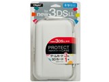 Digio2 new 3DSLL�p �v���e�N�g�P�[�X SZC-3DSLL1401W [�z���C�g]