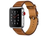 Apple Watch Hermes Series 3 GPS+Cellular���f�� 38mm �V���v���g�D�[�� MQMP2J/A [���H�[�E�o���j�A(�t�H�[��)���U�[�X�g���b�v] ���i�摜