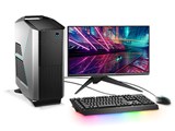ALIENWARE AURORA �v���`�i Core i7 8700�E16GB�������E256GB PCIe SSD+2TB HDD�EGeForce GTX 1080�E�u���[���C���ځE�L�[�{�[�h�E�}�E�X&���j�^�t ���i�摜