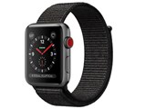 Apple Watch Series 3 GPS+Cellular���f�� 42mm MRQH2J/A [�u���b�N�X�|�[�c���[�v] ���i�摜