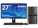 LUV MACHINES iG440E2N-SH2-P27W Core i5/8GB������/240GB SSD+2TB HDD/GTX1050/27�^�t���Z�b�g���f�� ���i�摜