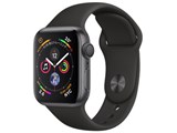 Apple Watch Series 4 GPS���f�� 40mm MU662J/A [�u���b�N�X�|�[�c�o���h] ���i�摜