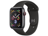 Apple Watch Series 4 GPS+Cellular���f�� 44mm MTVU2J/A [�u���b�N�X�|�[�c�o���h]