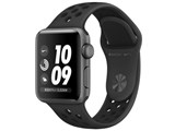 Apple Watch Nike+ Series 3 GPS���f�� 38mm MTF12J/A [�A���X���T�C�g/�u���b�NNike�X�|�[�c�o���h] ���i�摜