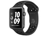 Apple Watch Nike+ Series 3 GPS���f�� 42mm MTF42J/A [�A���X���T�C�g/�u���b�NNike�X�|�[�c�o���h] ���i�摜