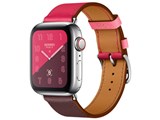 Apple Watch Hermes Series 4 GPS+Cellular���f�� 40mm �V���v���g�D�[�� MU702J/A [���H�[�E�X�E�B�t�g(�{���h�[/���[�Y�E�G�N�X�g���[��/���[�Y�E�A�U��)���U�[�X�g���b�v] ���i�摜