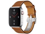 Apple Watch Hermes Series 4 GPS+Cellular���f�� 44mm �V���v���g�D�[���f�B�v���C�A���g�o�b�N�� MU742J/A [���H�[�E�o���j�A(�t�H�[��)���U�[�X�g���b�v] ���i�摜