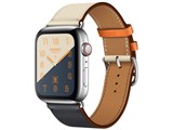 Apple Watch Hermes Series 4 GPS+Cellular���f�� 44mm �V���v���g�D�[�� MU782J/A [���H�[�E�X�E�B�t�g(�C���f�B�S/�N��/�I�����W)���U�[�X�g���b�v]