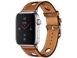 Apple Watch Hermes Series 4 GPS+Cellular���f�� 44mm �V���v���g�D�[�������[ MU9E2J/A [���H�[�E�O���C���E�o���j�A(�t�H�[��)���U�[�X�g���b�v] ���i�摜