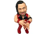 本日限定値下げ WWE SHINSUKE NAKAMURA(中邑真輔)フィギュア WWEプロレスラー・中邑真輔選手、全高13.5cmのソフビフィギュア