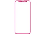iFace Round Edge Color Glass Screen Protector iPhone XS/X�p [�z�b�g�s���N] ���i�摜