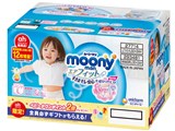 ムーニーマン エアフィット 女の子 Lサイズ 100枚入=50枚(44枚+ah限定6枚増量)×2パック アカチャンホンポ限定モデル