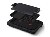 IRIS OHYAMA 左右温調ホットプレート WHP-012 ブラック Amazon | アイリスオーヤマ 左右温調ホットプレート2枚 WHP-022