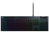 G813 LIGHTSYNC RGB Mechanical Gaming Keyboards-Linear G813-LN [カーボンブラック]