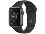 Apple Watch Series 5 GPS���f�� 40mm MWV82J/A [�u���b�N�X�|�[�c�o���h] ���i�摜