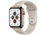 Apple Watch Series 5 GPS+Cellular���f�� 44mm MWWH2J/A [�S�[���h�X�e�����X�X�`�[���P�[�X/�X�g�[���X�|�[�c�o���h] ���i�摜