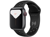Apple Watch Nike Series 5 GPS+Cellular���f�� 40mm MX3D2J/A [�A���X���T�C�g/�u���b�NNike�X�|�[�c�o���h] ���i�摜