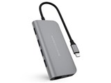 HyperDrive Power 9in1 USB-C Hub HP-HD30FGRAY ���i�摜