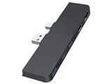 HyperDrive Surface Pro(4/5/6)��p 5in2 Hub HP-HD125BLACK [�u���b�N] ���i�摜