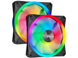 iCUE QL140 RGB Dual Fan Kit with Lighting Node CORE CO-9050100-WW