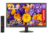 ThinkCentre M630e Tiny Windows 10 Pro�ECore i3�E8GB�������[�E256GB SSD���� 23.8�^���j�^�[�Z�b�g���f�� 10YM001PJP-S001 ���i�摜