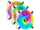 iCUE QL120 RGB Triple Fan Kit with Lighting Node CORE CO-9050104-WW [ホワイト] 製品画像