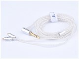 Silver Plated Cable AZL-ORTA-CABLE-3.5-SLV �~�j�v���O��MMCX [1.2m] ���i�摜