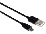 PS4�R���g���[���[�p MicroUSB Cable ALG-P4MU3K [3m �u���b�N] ���i�摜