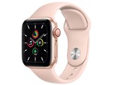 Apple Watch SE GPS+Cellular���f�� 40mm MYEH2J/A [�s���N�T���h�X�|�[�c�o���h] ���i�摜