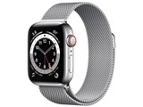 Apple Watch Series 6 GPS+Cellular���f�� 40mm M06U3J/A [�V���o�[�~���l�[�[���[�v] ���i�摜