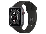 Apple Watch Series 6 GPS+Cellular���f�� 44mm MG2E3J/A [�u���b�N�X�|�[�c�o���h] ���i�摜