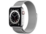Apple Watch Series 6 GPS+Cellular���f�� 44mm M09E3J/A [�V���o�[�~���l�[�[���[�v] ���i�摜