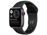 Apple Watch Nike Series 6 GPS+Cellular���f�� 40mm M07E3J/A [�A���X���T�C�g/�u���b�NNike�X�|�[�c�o���h] ���i�摜