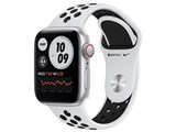Apple Watch Nike SE GPS+Cellular���f�� 40mm MYYW2J/A [�s���A�v���`�i��/�u���b�NNike�X�|�[�c�o���h] ���i�摜