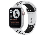 Apple Watch Nike SE GPS+Cellular���f�� 44mm MG083J/A [�s���A�v���`�i��/�u���b�NNike�X�|�[�c�o���h] ���i�摜