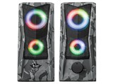 Trust Gaming GXT 606 Javv RGB Illuminated 2.0 Speaker Set 23379 ���i�摜