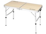 ジャストサイズ レジャーシートが入る トランクテーブル 90×45cm UC-529