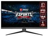msi ゲーミングモニター ディスプレイ 27インチ 144hz/1ms MSI、144Hz/1ms駆動に対応した27型ゲーミングディスプレイ