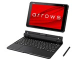 arrows Tab QH�V���[�Y WQ2/F1 KC_WQ2F1_A010 Celeron N5100�E8GB�������EeMMC128GB���ځE�X�[�p�[�}���`�h���C�u�E�y�ʃX�����L�[�{�[�h�t�����f�� ���i�摜