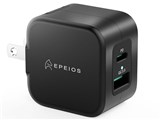 EPEIOS PD 20W Wall Charger BK [�u���b�N] ���i�摜