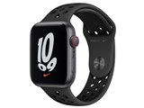 Apple Watch Nike SE GPS+Cellular���f�� 44mm MKT73J/A [�A���X���T�C�g/�u���b�NNike�X�|�[�c�o���h] ���i�摜